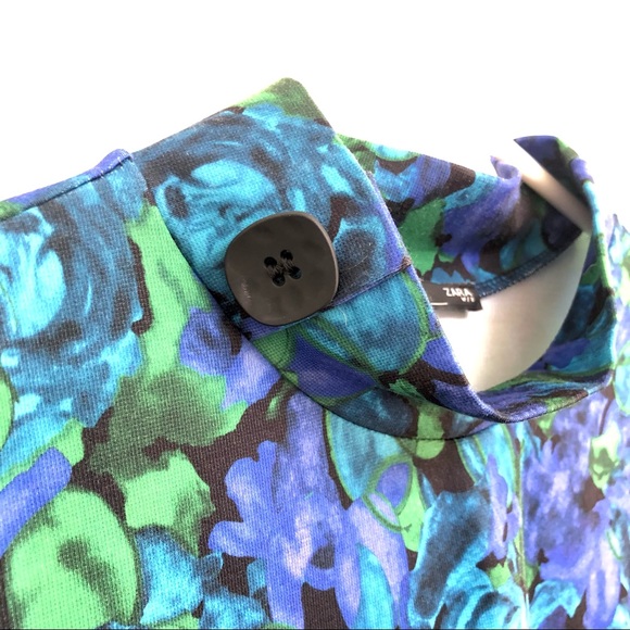 💠 Zara Floral Mod Mini Dress - Picture 4 of 6